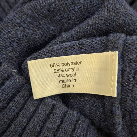 Lane Bryant Wool Blend Color Block Sleeve V-Neck Sweater Size 22/24 - Picture 6 of 6